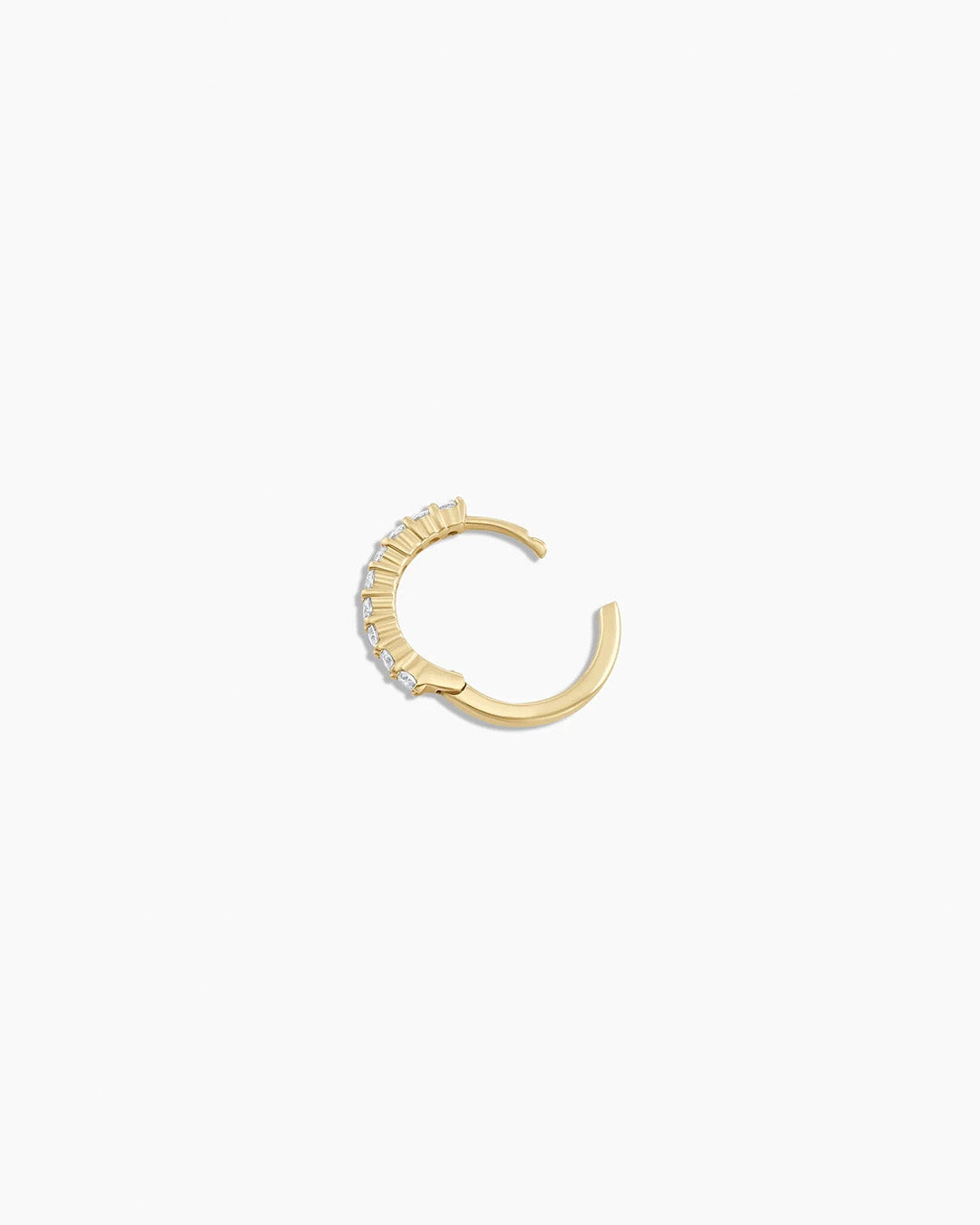 Diamond Pavé Single Huggie