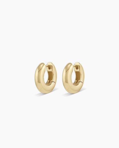 14k Gold Lou Huggies