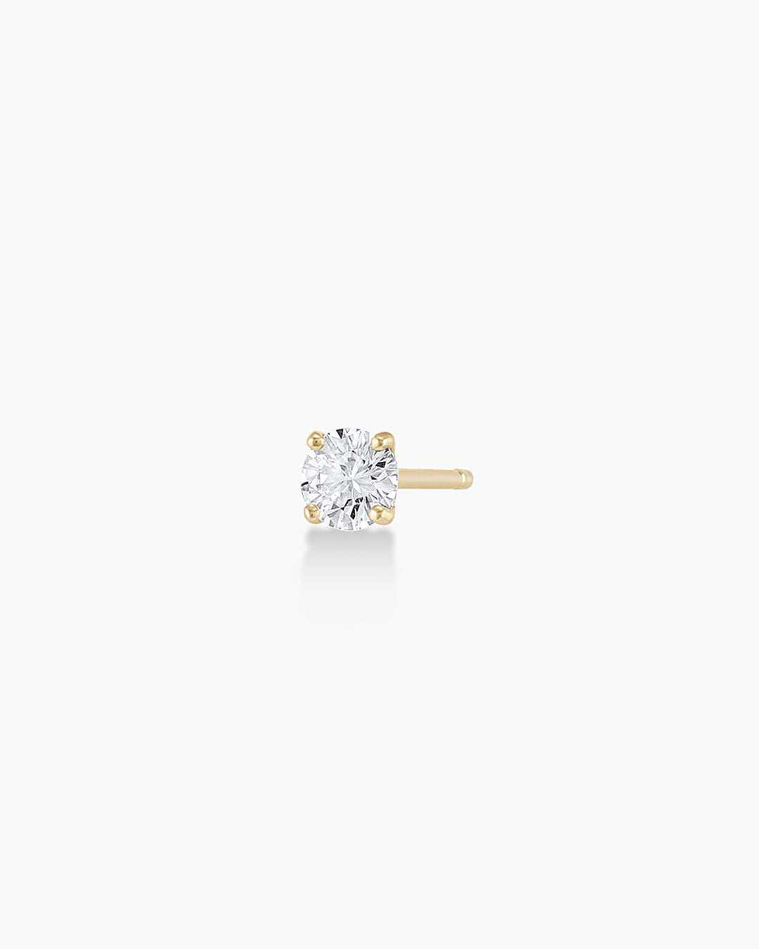 Clou simple solitaire en diamant