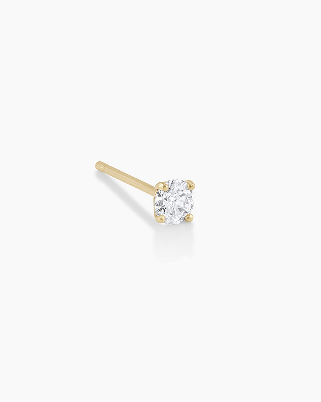 Clou simple solitaire en diamant