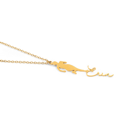 Runner Name Necklace