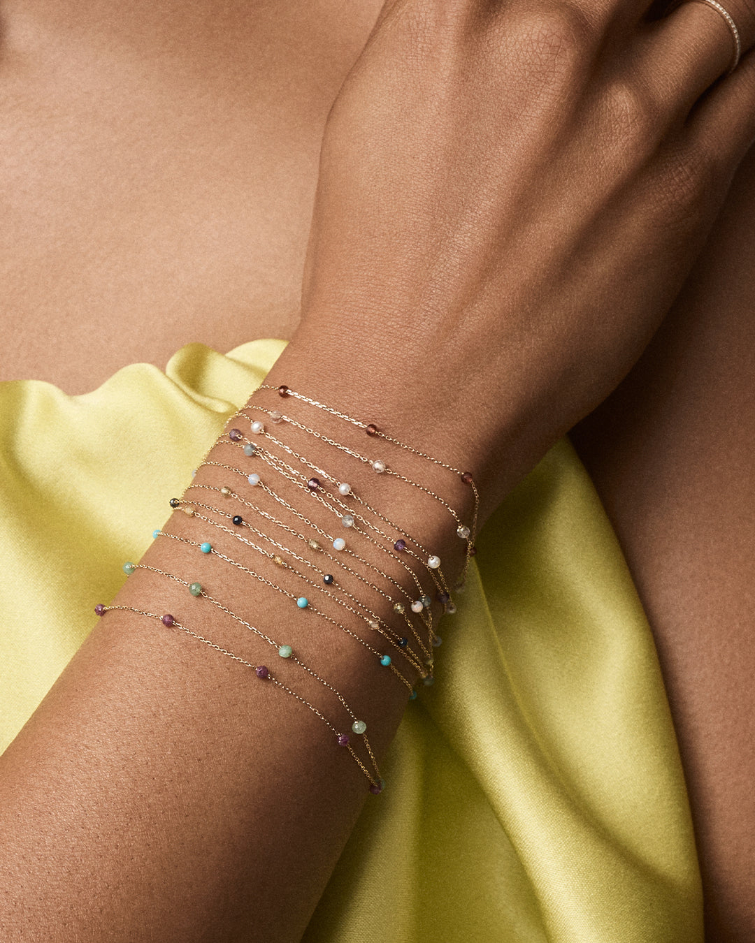 Bracelet avec pierre de naissance de Newport