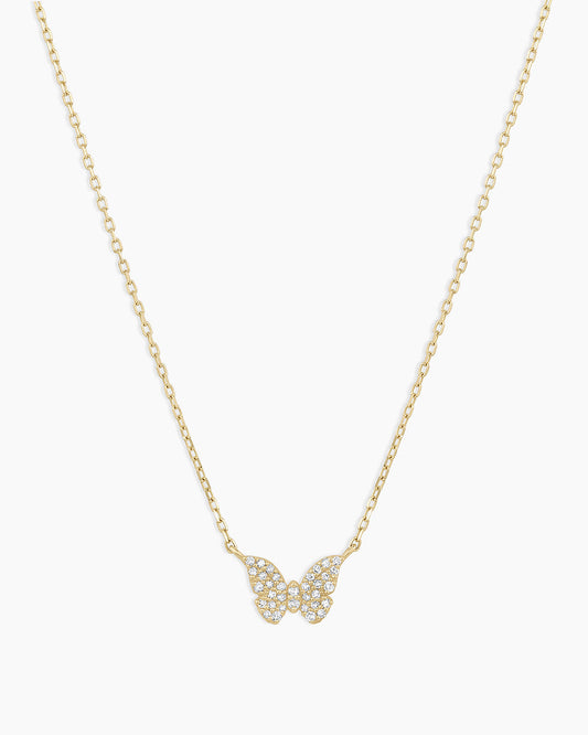 Collier Papillon Diamant