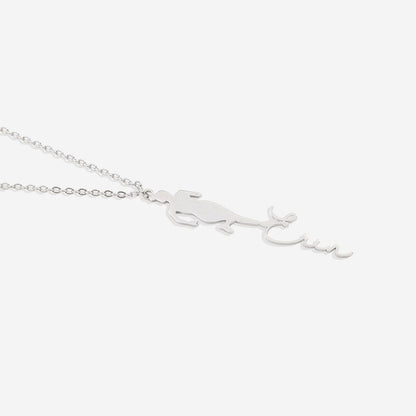 Runner Name Necklace
