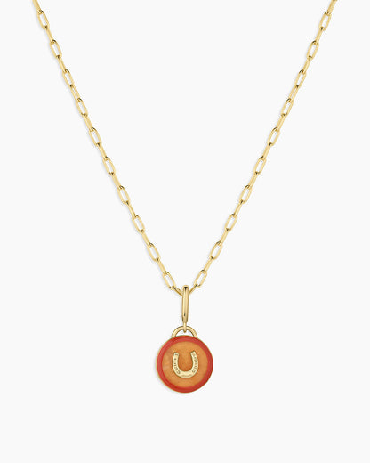 Power Gemstone Parker Charm Necklace Abundance
