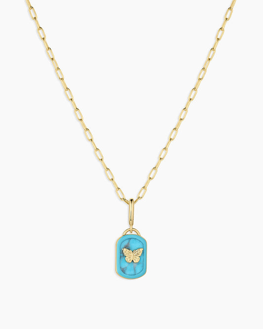 Power Gemstone Parker Charm Necklace Healing
