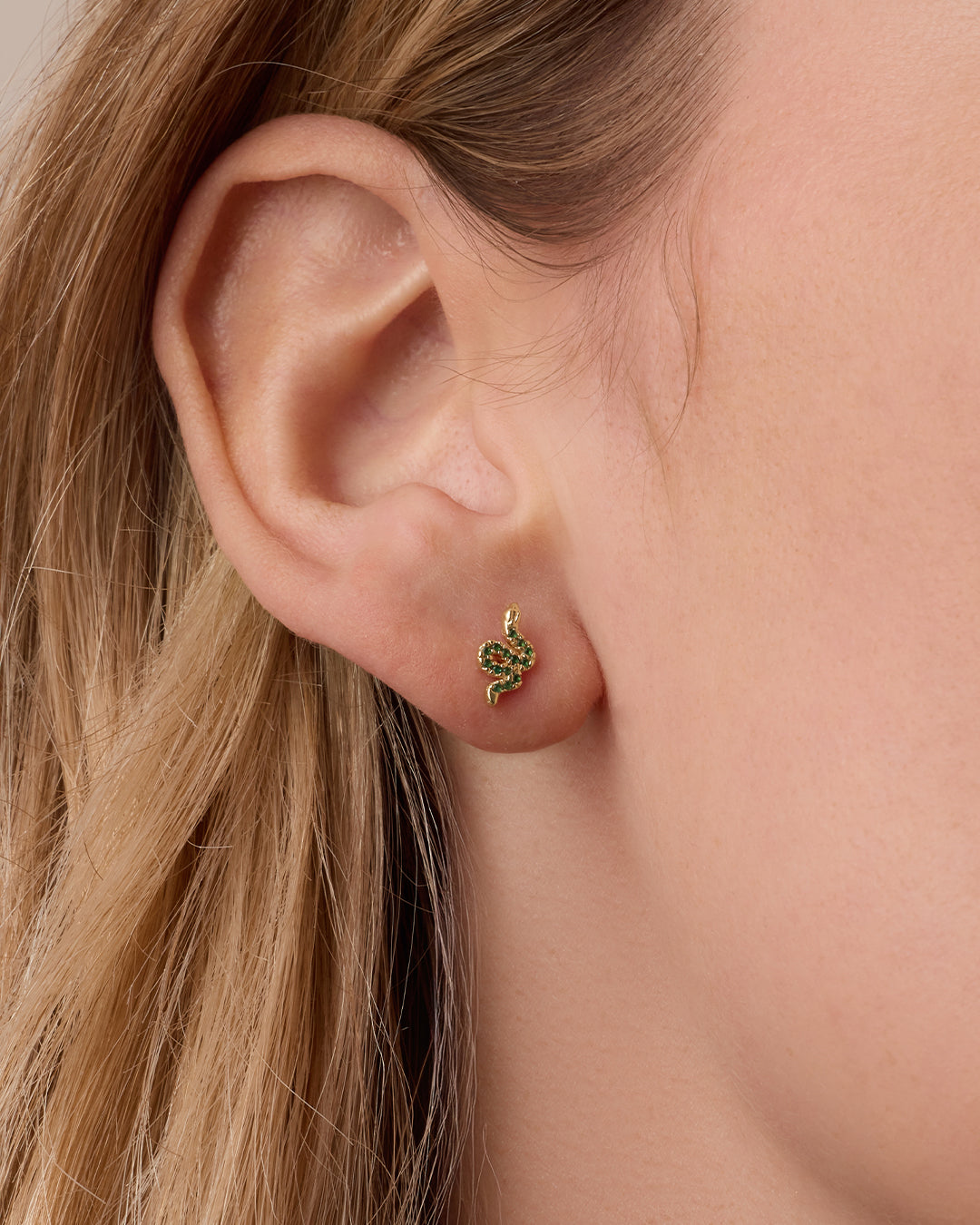 Snake Single Stud