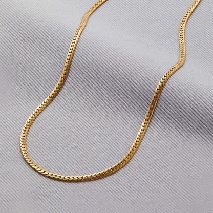 Collier chaîne à chevrons