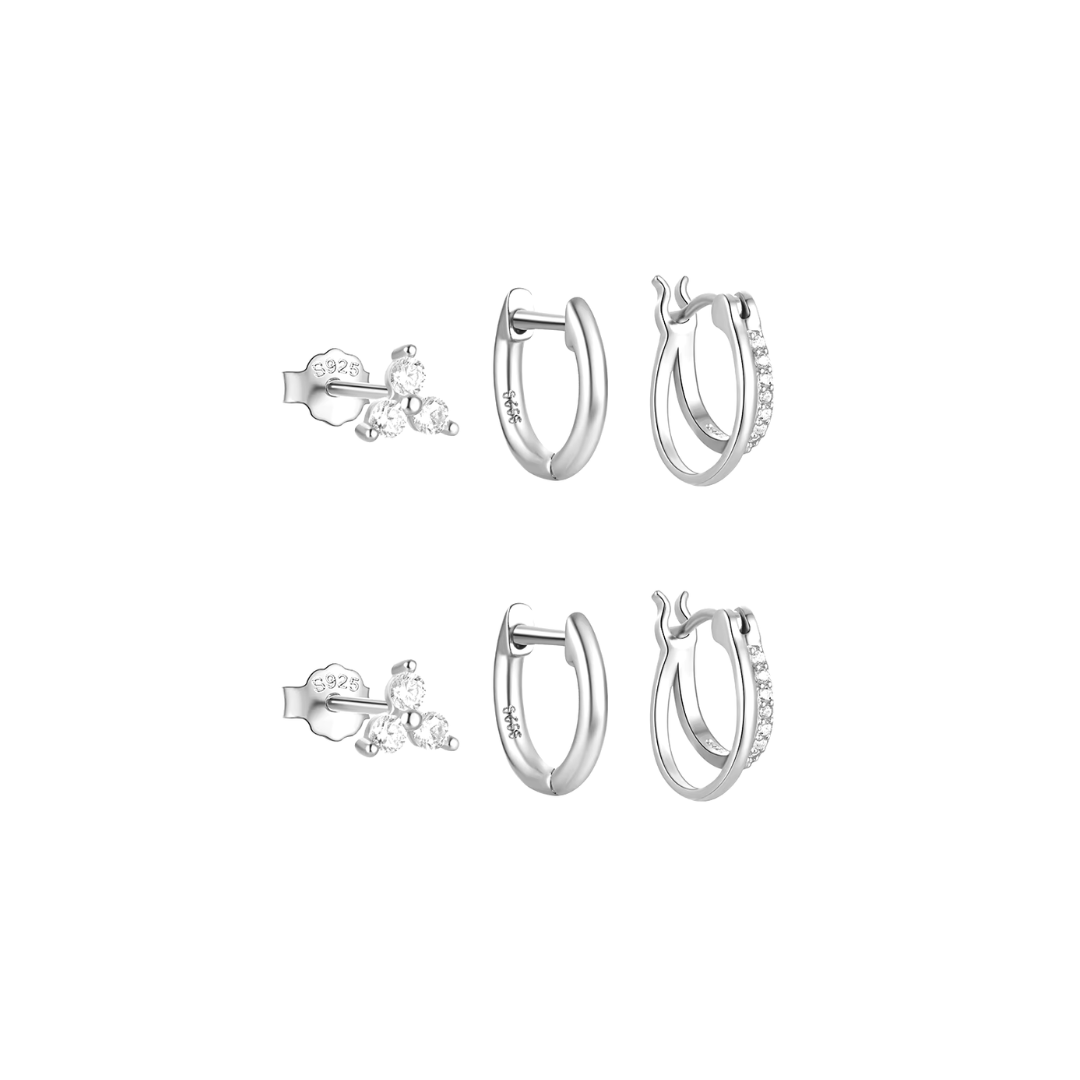Ensemble de boucles d'oreilles Thalia