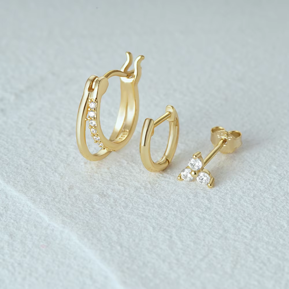 Ensemble de boucles d'oreilles Thalia