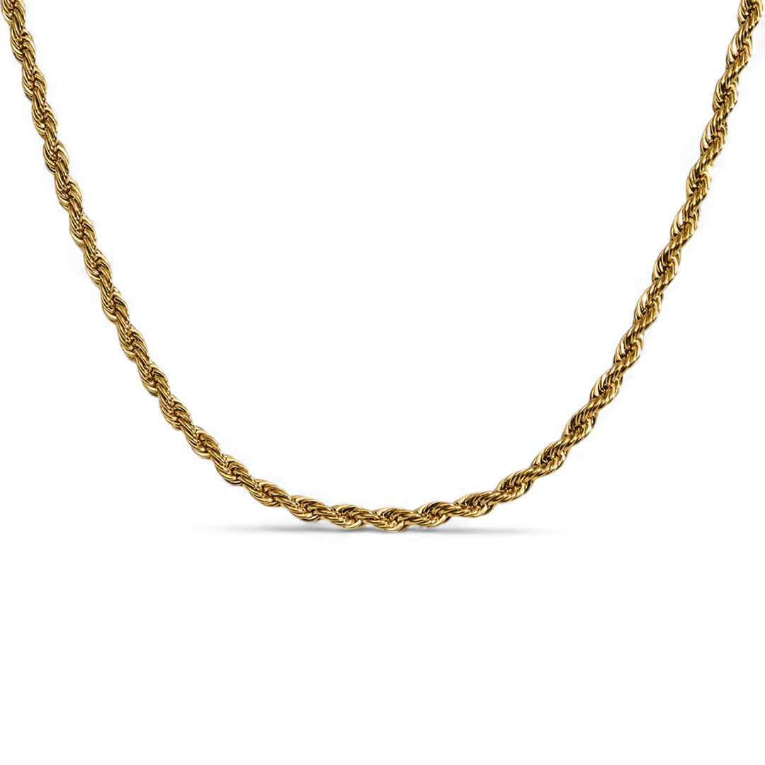 Collier chaîne corde 2 mm