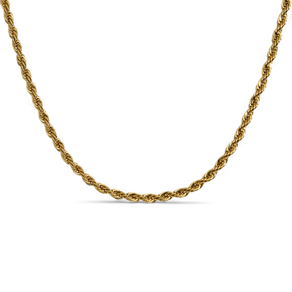 Collier chaîne corde 2 mm