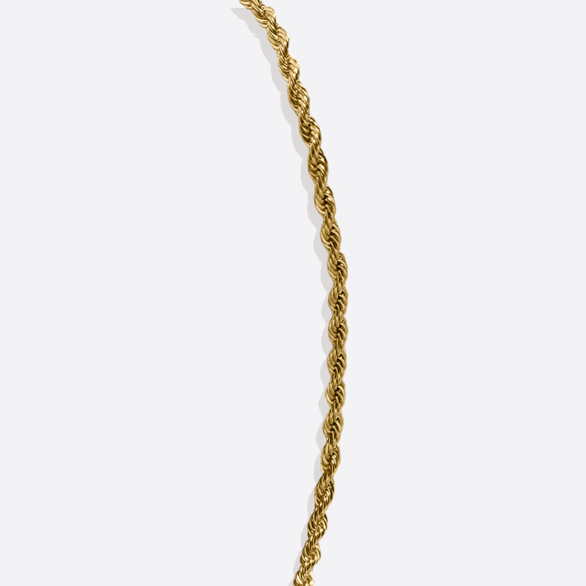 Collier chaîne en corde