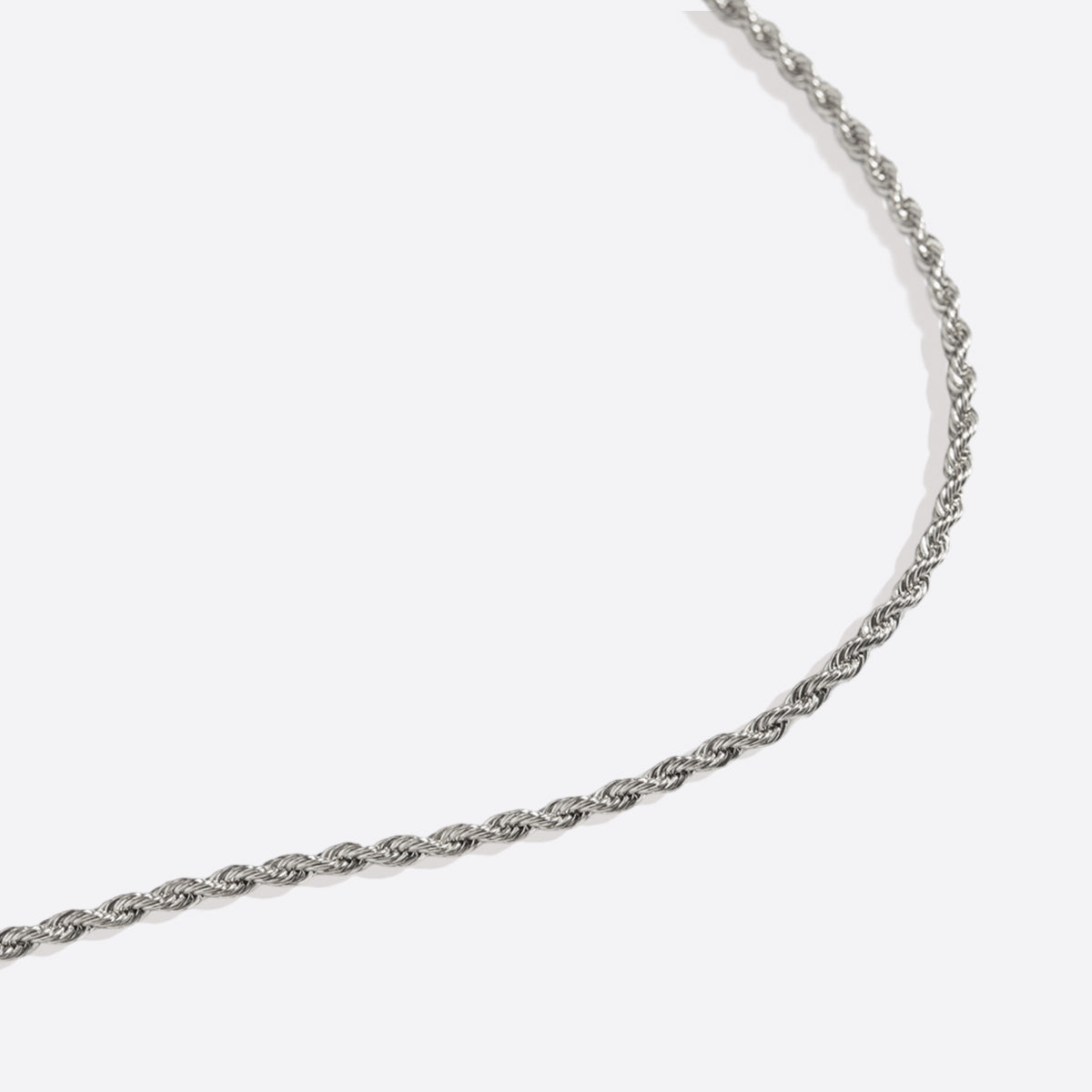 Collier chaîne en corde