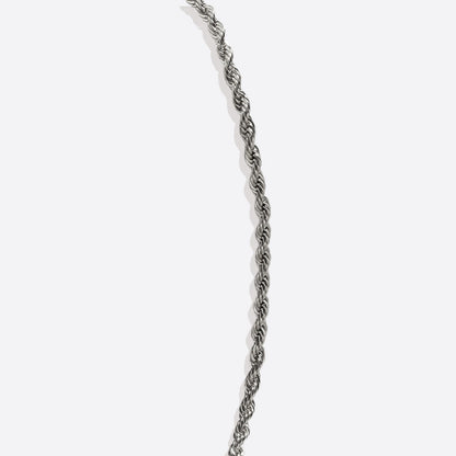 Collier chaîne en corde