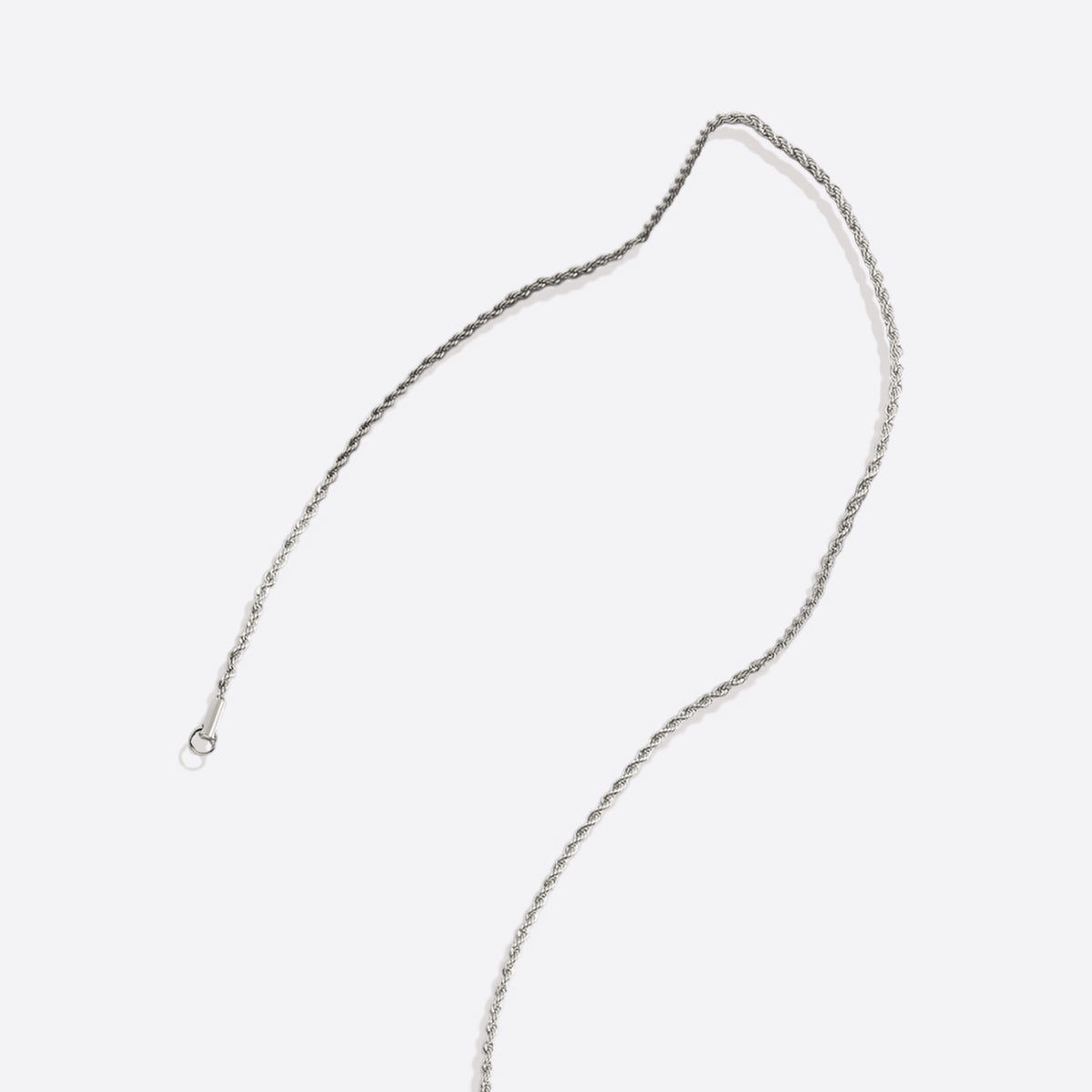 Collier chaîne corde 2 mm