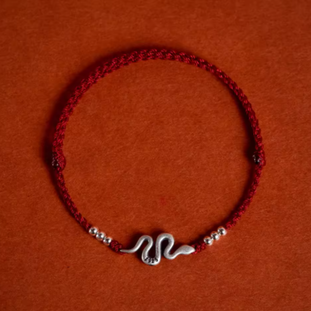 2025 Year of the Snake Charm String Bracelet