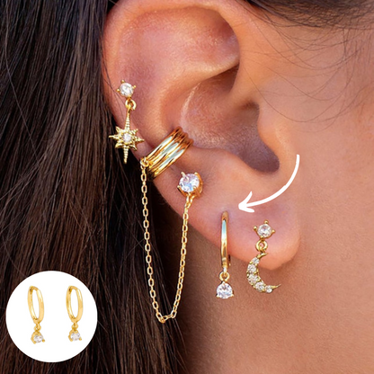 Ensemble de boucles d'oreilles bohèmes
