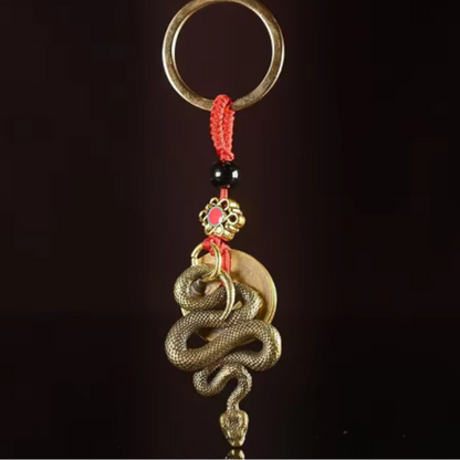 2025 Year of the Snake Lucky Pendant Keychain