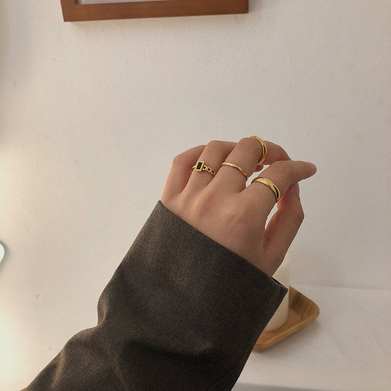 Bague en onyx