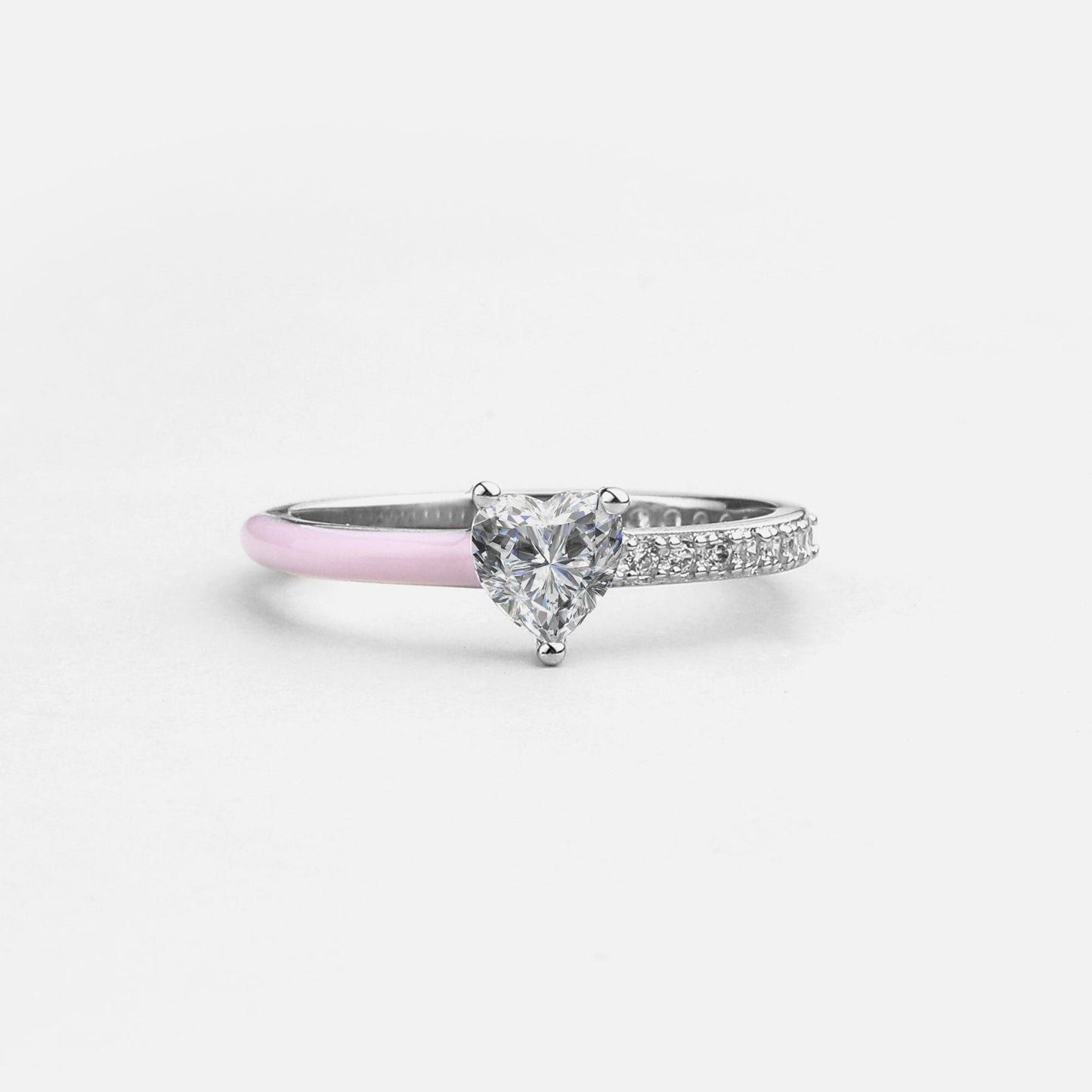Selbsterinnerung - Niemand ist du und das ist deine Macht Halber Emaille-Ring