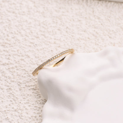Bague d'éternité en diamant