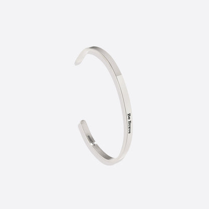 Bracelet manchette fin personnalisé