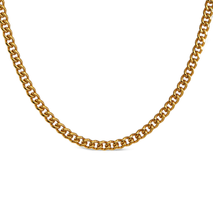 Collier chaîne cubaine de 3 mm