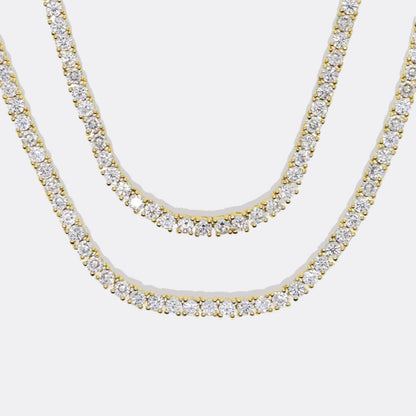 Collier tennis 3 mm