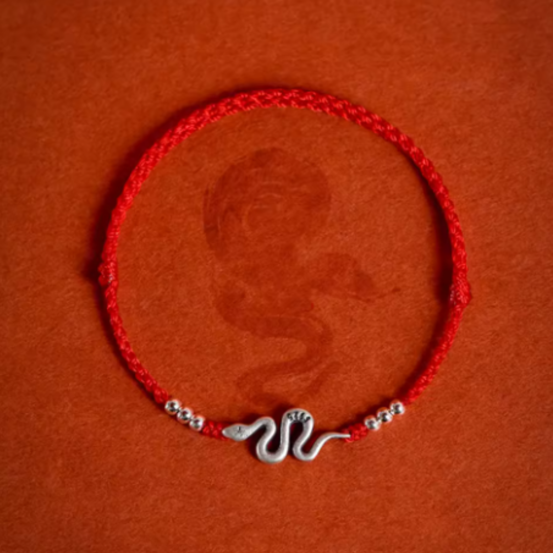 2025 Year of the Snake Charm String Bracelet