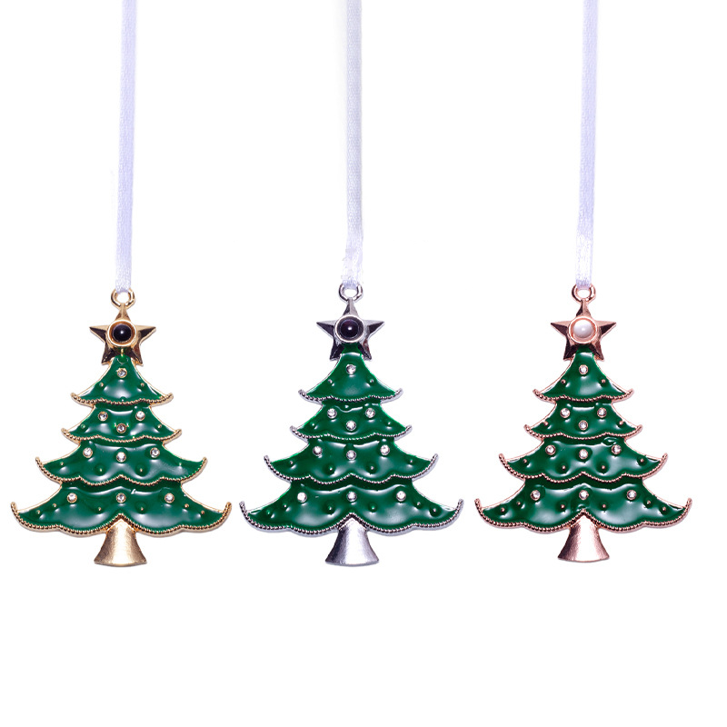 Personalisiertes Weihnachtsbaum-Fotoornament