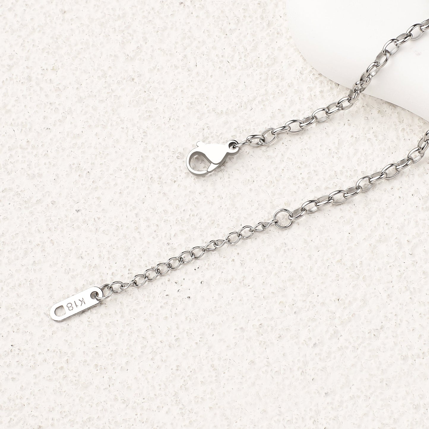 Bracelet mini cœur entrelacé