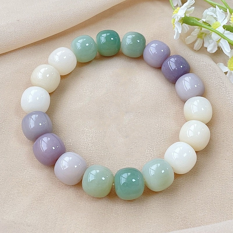 New Multi-color Bodhi Bracelet（12mm）