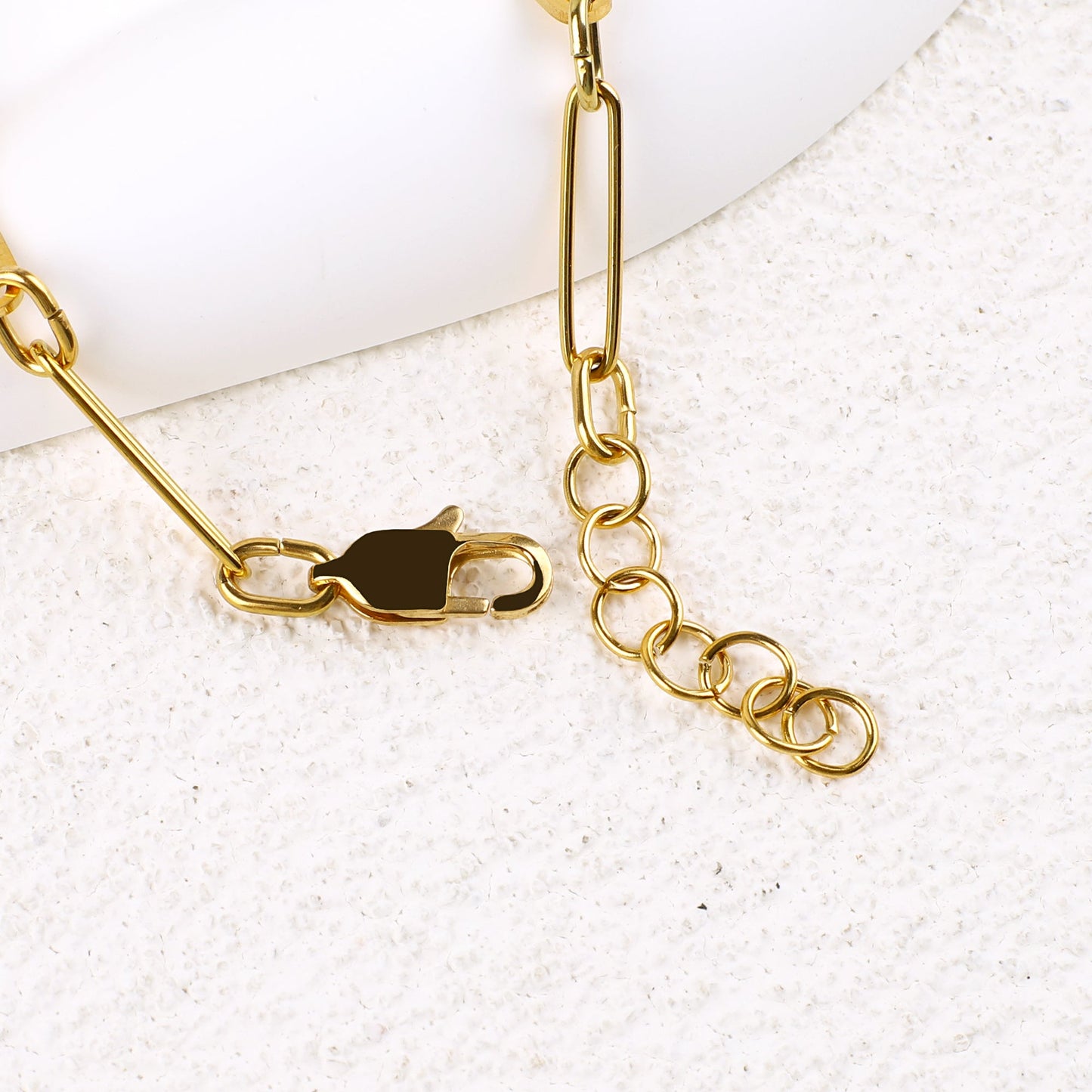 Paperclip Bracelet With Names