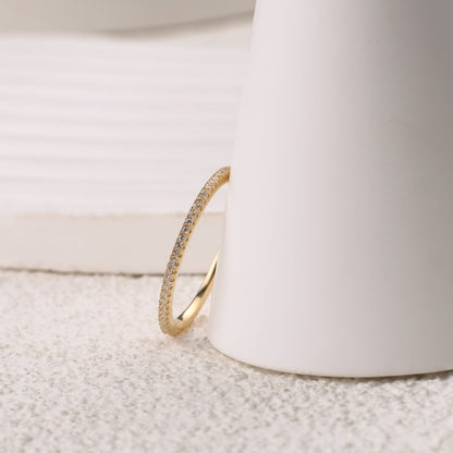 Bague d'éternité en diamant