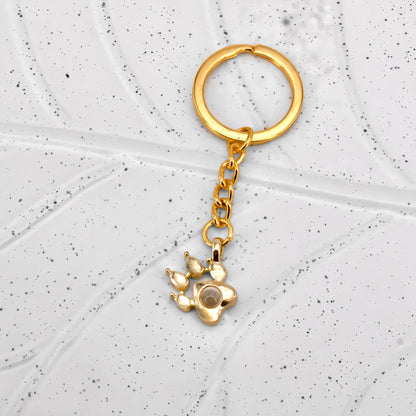 Cat Paw Projection Keychain