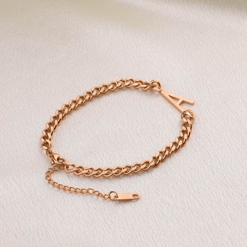 Le bracelet initial fin