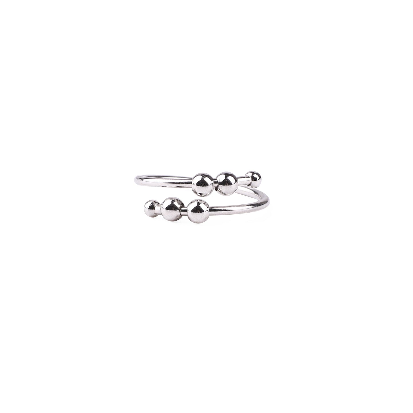 Bague Fidget réglable en perles