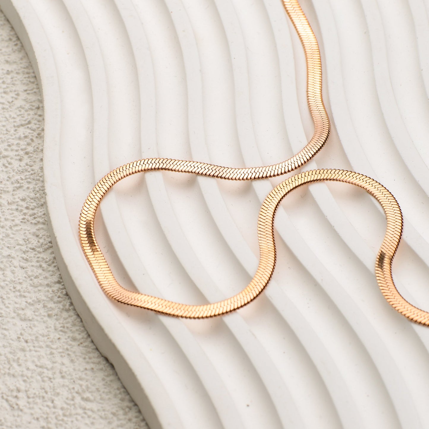 Collier chaîne à chevrons