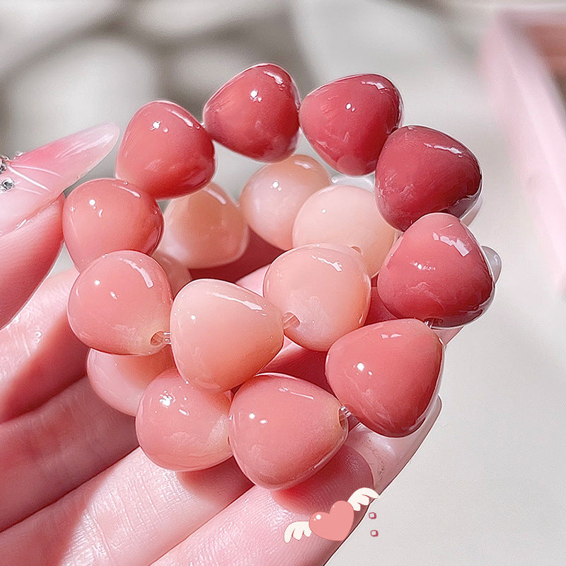 Bracelet Bodhi en forme de goutte rose – Plusieurs couleurs disponibles 
