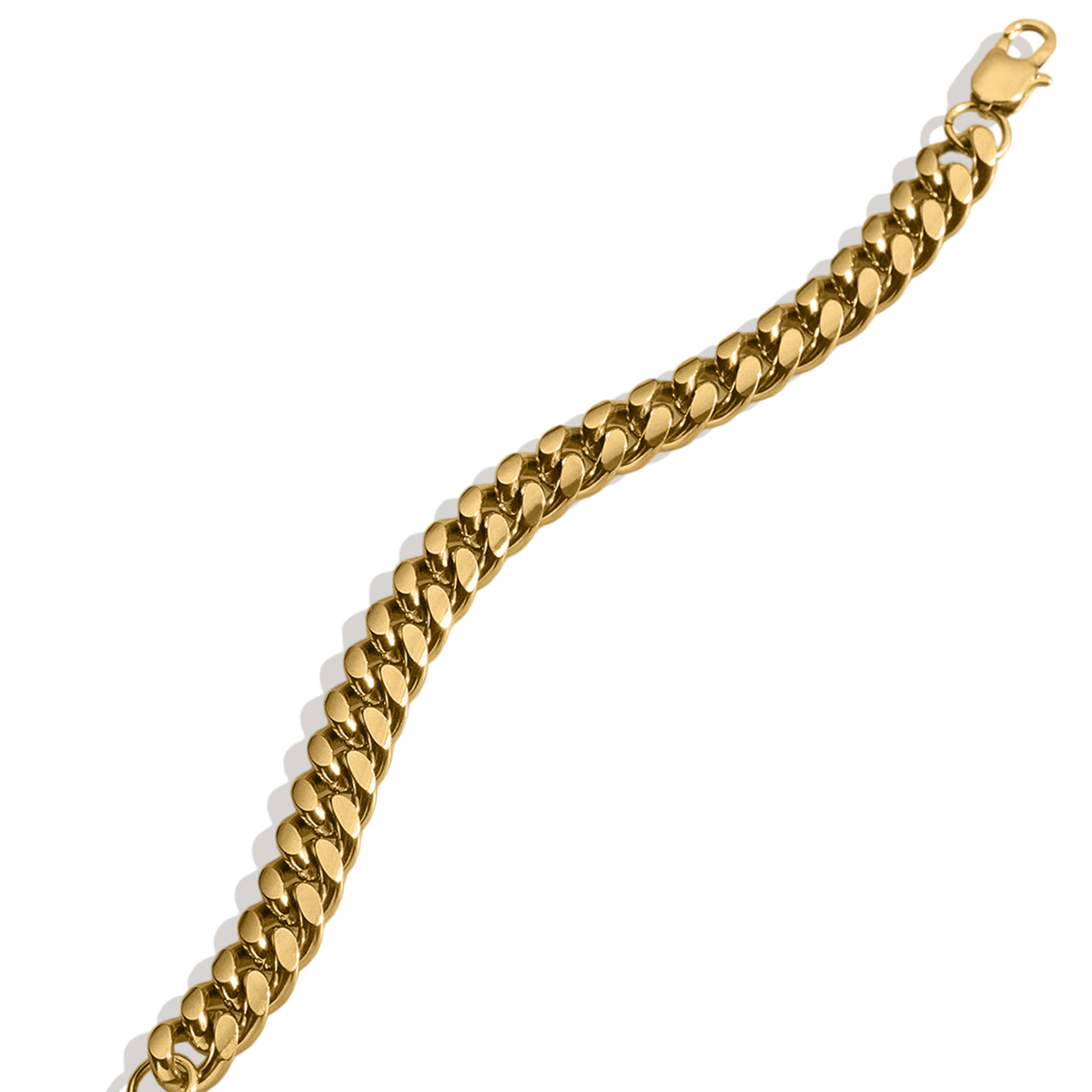 Bracelet à maillons cubains de 6 mm