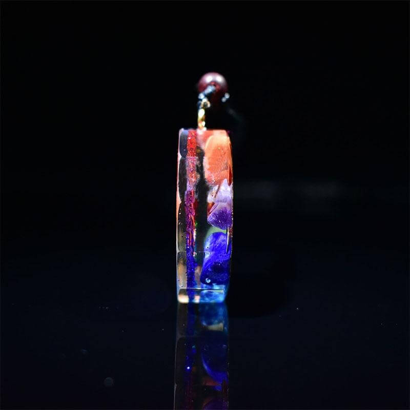 Chakra-Orgonit-Halskette – gleicht Orgonenergie und EMF-Schutz aus