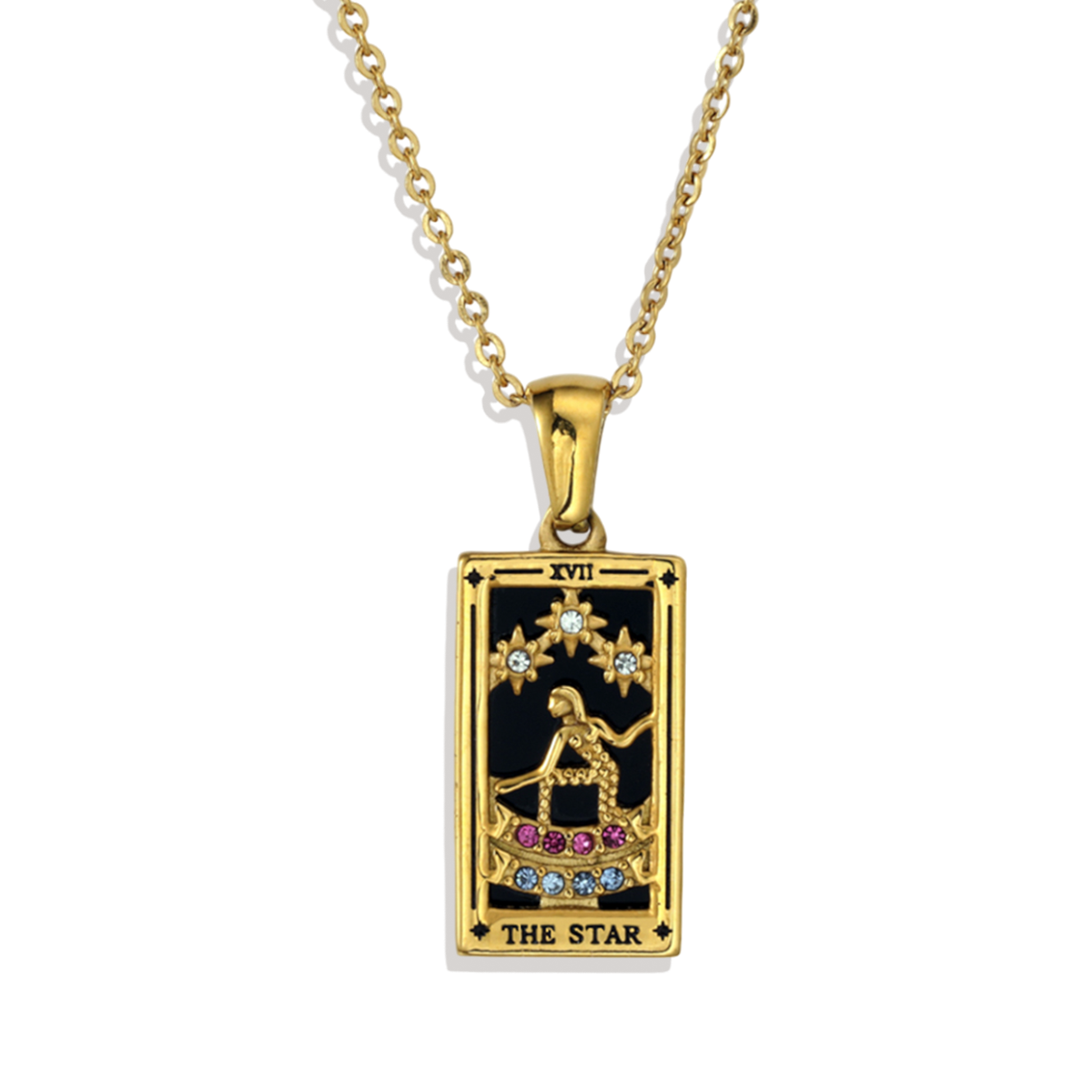 Le collier de tarot étoilé