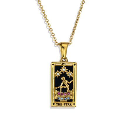 Le collier de tarot étoilé