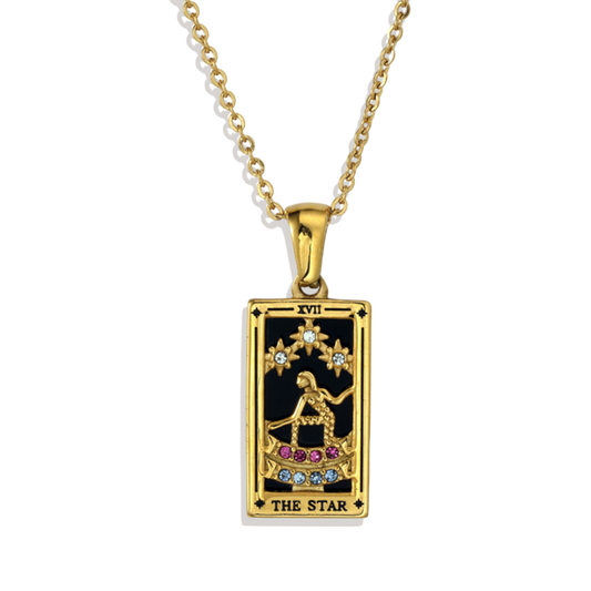 Le collier de tarot étoilé