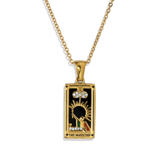 Le collier de tarot du magicien