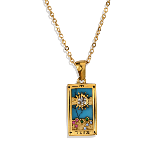 Le collier de tarot du soleil