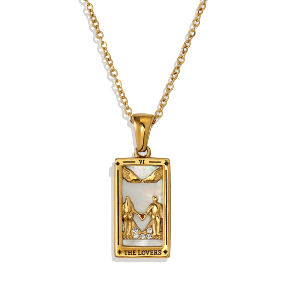 Le collier de tarot des amoureux