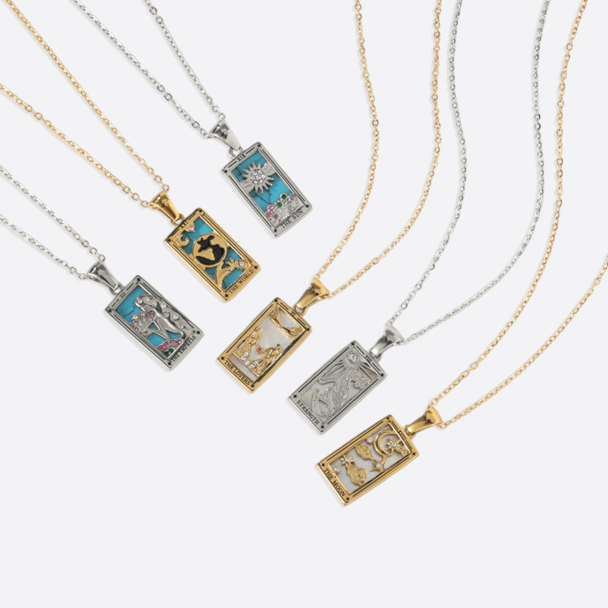 Le collier de tarot des amoureux