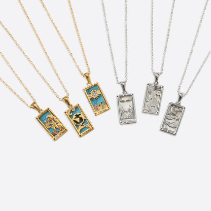 Le collier de tarot des amoureux